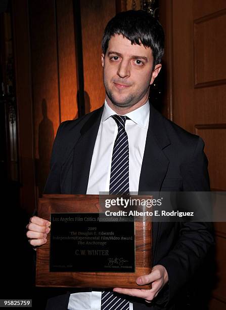 Filmmaker C.W. Winter attends the 35th Annual Los Angeles Film Critics Association Awards at the InterContinental Hotel on January 16, 2010 in...