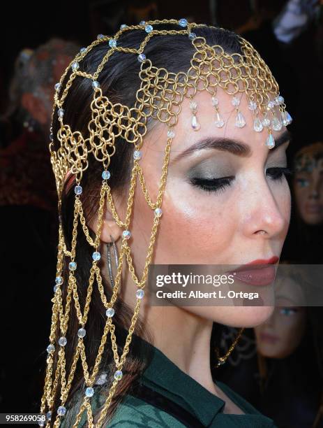 Actress Mandy Amano at The Original Renaissance Pleasure Faire - "Heroes & Villians" held ay Santa Fe Dam Recreation Area on May 13, 2018 in...