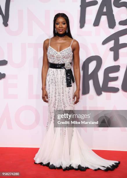 Naomi Campbell attends Fashion For Relief Cannes 2018 during the 71st annual Cannes Film Festival at Aeroport Cannes Mandelieu on May 13, 2018 in...