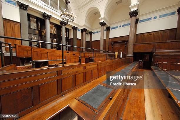 inside st.george's hall in liverpool - sheriff court stock pictures, royalty-free photos & images