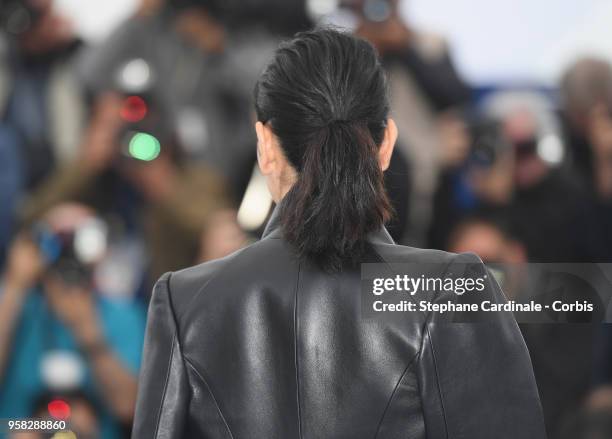 Sakura Ando attends the photocall for "Shoplifters " during the 71st annual Cannes Film Festival at Palais des Festivals on May 14, 2018 in Cannes,...