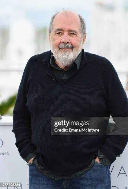 Director Carlos Diegues attends the photocall for "The Great Mystical Circus " during the 71st annual Cannes Film Festival at Palais des Festivals on...