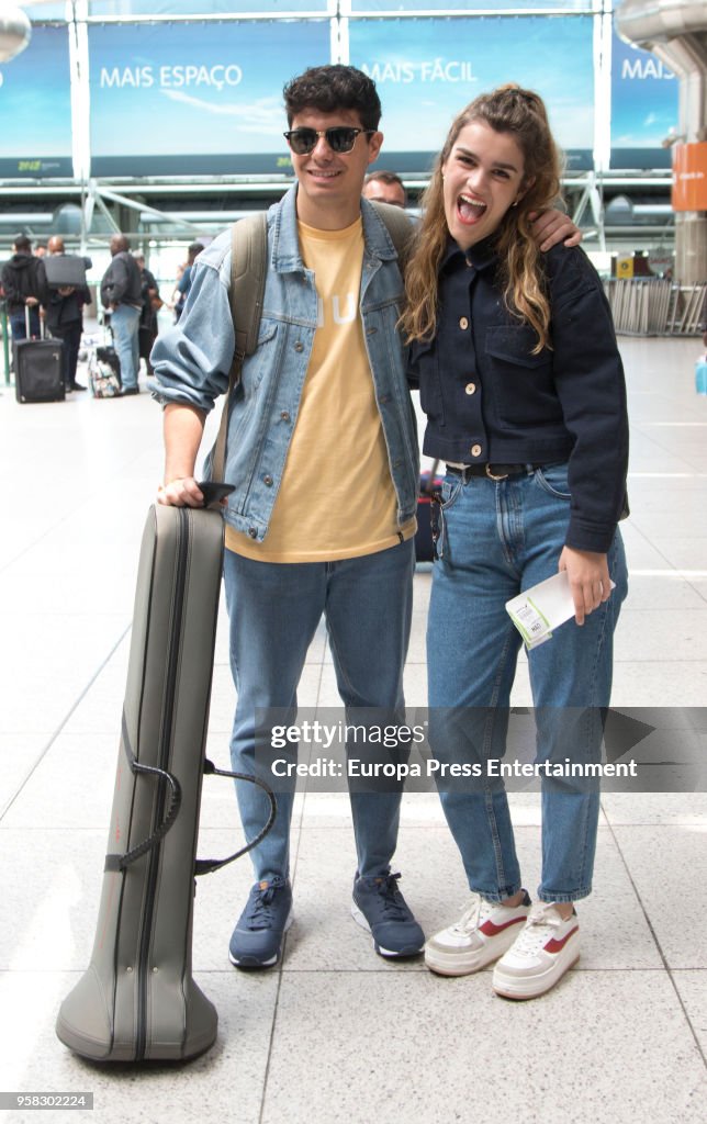 Amaia Romero And Alfred Garcia In Lisbon