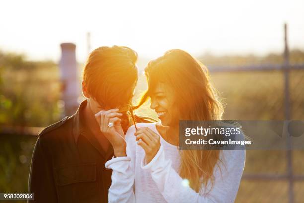 1,753 Couple Playing With Hair Photos and Premium High Res Pictures - Getty  Images