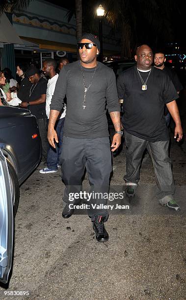 Young Jeezy host party at B.E.D. Nightclub with portions of the proceeds to benefit the victims of Haiti Earthquake on January 16, 2010 in Miami...