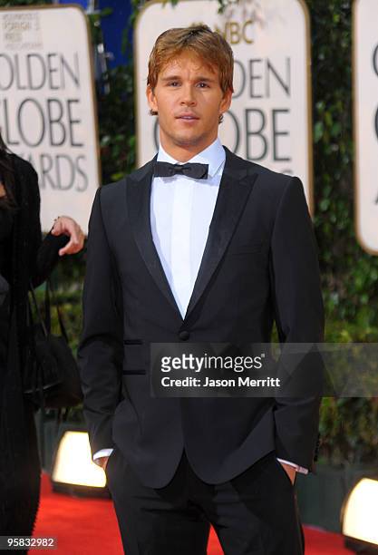 Actor Ryan Kwanten arrives at the 67th Annual Golden Globe Awards held at The Beverly Hilton Hotel on January 17, 2010 in Beverly Hills, California.