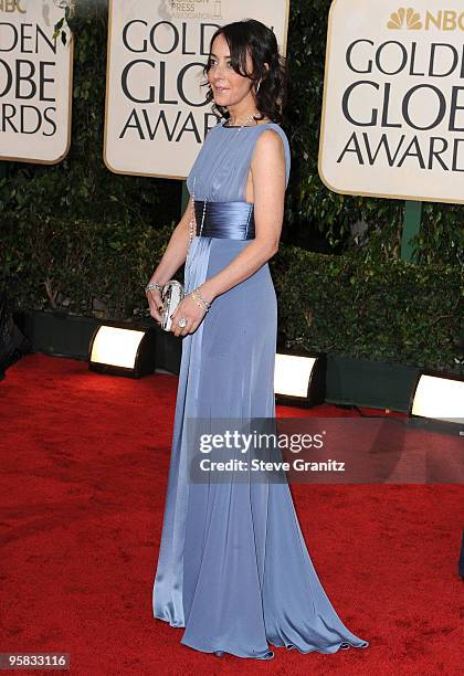 Actress Jane Adams arrives at the 67th Annual Golden Globe Awards at The Beverly Hilton Hotel on January 17, 2010 in Beverly Hills, California.