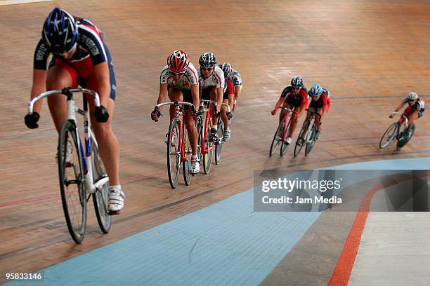 General view of the national cycling championship Copa Federacion at National Center for High Performance on January 17, 2010 in Mexico City, Mexico.