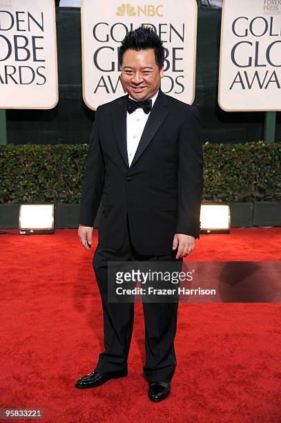 Actor Rex Lee arrives at the 67th Annual Golden Globe Awards held at The Beverly Hilton Hotel on January 17, 2010 in Beverly Hills, California.