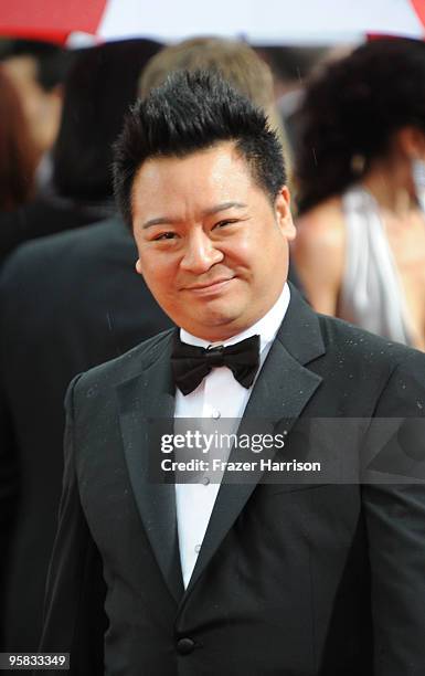 Actor Rex Lee arrives at the 67th Annual Golden Globe Awards held at The Beverly Hilton Hotel on January 17, 2010 in Beverly Hills, California.