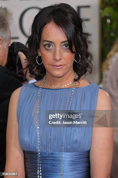Actress Jane Adams arrives at the 67th Annual Golden Globe Awards held at The Beverly Hilton Hotel on January 17, 2010 in Beverly Hills, California.