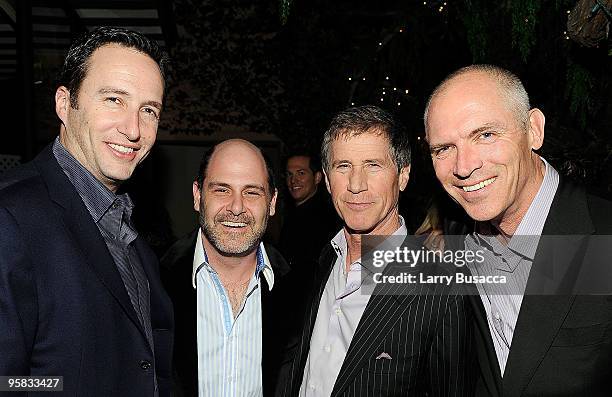 President Charlie Collier, "Mad Men" series creator and executive producer Matthew Weiner, Lionsgate CEO Jon Feltheimer, and Lionsgate Motion Picture...