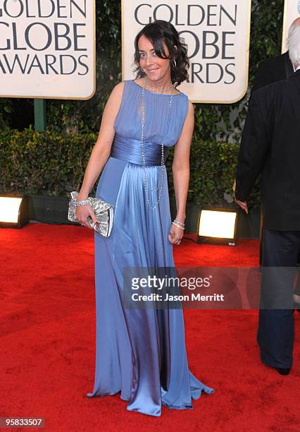 Actress Jane Adams arrives at the 67th Annual Golden Globe Awards held at The Beverly Hilton Hotel on January 17, 2010 in Beverly Hills, California.
