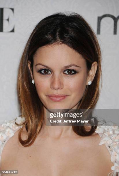 Actress Rachel Bilson arrives at The Art of Elysium's 3rd Annual Black Tie Charity Gala "Heaven" on January 16, 2010 in Los Angeles, California.