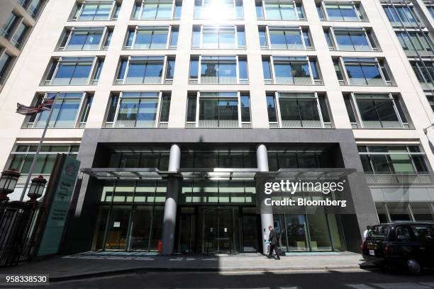 The Rolls Building, London's commercial court, stands in London, U.K., on Monday, May 14, 2018. Russian billionaires are feuding in the court over...