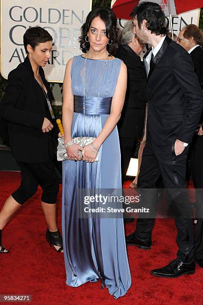 Actress Jane Adams arrives at the 67th Annual Golden Globe Awards at The Beverly Hilton Hotel on January 17, 2010 in Beverly Hills, California.