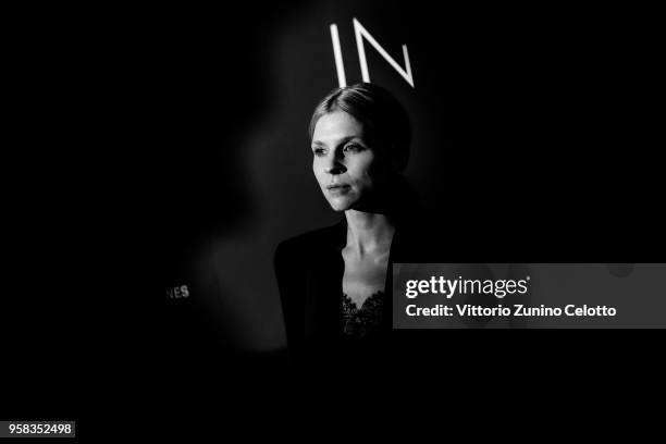 Clemence Poesy attends the Women in Motion Awards Dinner, presented by Kering and the 71th Cannes Film Festival, at Place de la Castre on May 13,...