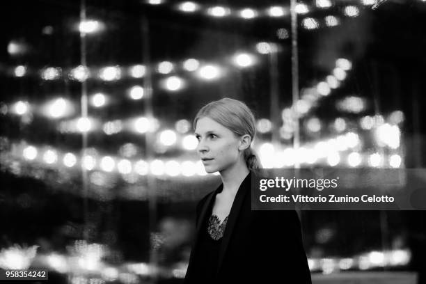 Clemence Poesy attends the Women in Motion Awards Dinner, presented by Kering and the 71th Cannes Film Festival, at Place de la Castre on May 13,...