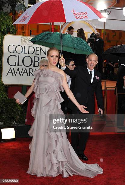 Actress Chloe Sevigny arrives at the 67th Annual Golden Globe Awards at The Beverly Hilton Hotel on January 17, 2010 in Beverly Hills, California.