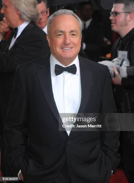 Producer Lorne Michaels arrives at the 67th Annual Golden Globe Awards held at The Beverly Hilton Hotel on January 17, 2010 in Beverly Hills,...