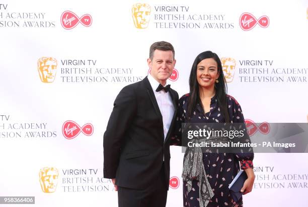 Matt Baker and Liz Bonnin attending the Virgin TV British Academy Television Awards 2018 held at the Royal Festival Hall, Southbank Centre, London