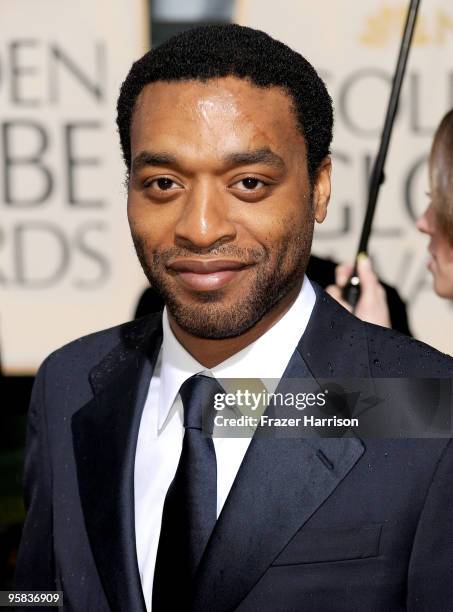 Actor Chiwetel Ejiofor arrives at the 67th Annual Golden Globe Awards held at The Beverly Hilton Hotel on January 17, 2010 in Beverly Hills,...
