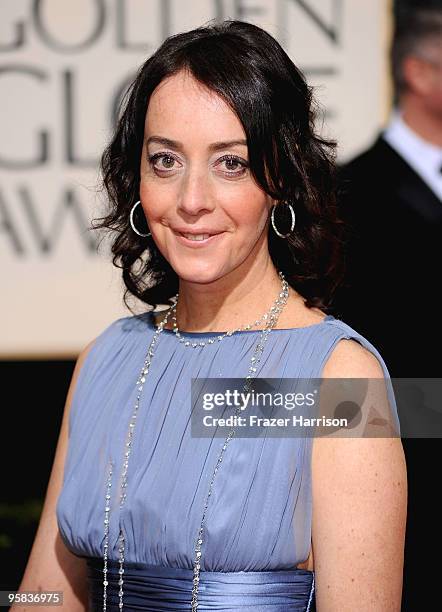 Actress Jane Adams arrives at the 67th Annual Golden Globe Awards held at The Beverly Hilton Hotel on January 17, 2010 in Beverly Hills, California.