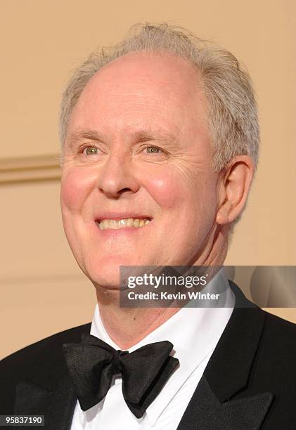 Actor John Lithgow poses in the press room at the 67th Annual Golden Globe Awards held at The Beverly Hilton Hotel on January 17, 2010 in Beverly...