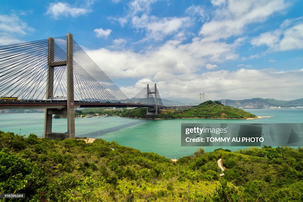 Tsing Ma Bridge, Hong Kong