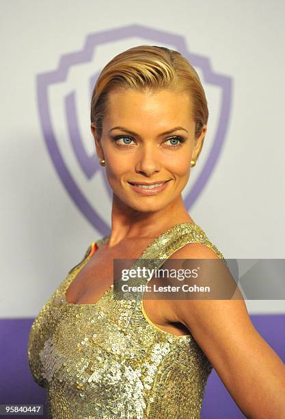 Actress Jaime Pressly attends the InStyle and Warner Bros. 67th Annual Golden Globes post party held at the Oasis Courtyard at The Beverly Hilton...