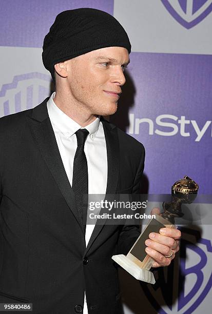 Actor Michael C. Hall attends the InStyle and Warner Bros. 67th Annual Golden Globes post party held at the Oasis Courtyard at The Beverly Hilton...