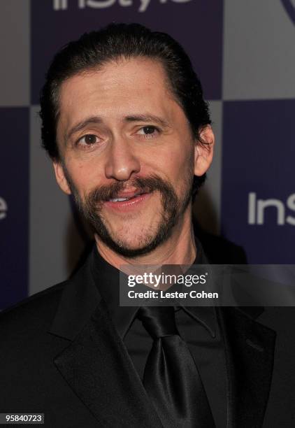 Actor Clifton Collins Jr. Attends the InStyle and Warner Bros. 67th Annual Golden Globes post party held at the Oasis Courtyard at The Beverly Hilton...