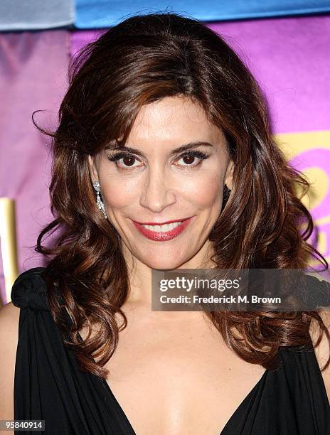 Actress Jo Champa arrives at the FOX 2010 Golden Globes Party held at Craft on January 17, 2010 in Century City, California.