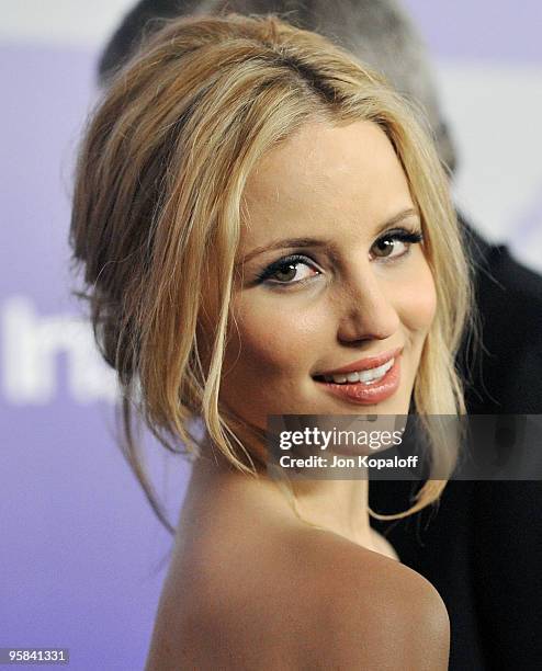 Actress Dianna Argon arrives at the Warner Brothers/InStyle Golden Globes After Party at The Beverly Hilton Hotel on January 17, 2010 in Beverly...