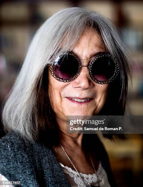 Maria Kodama during a portrait session in Madrid on May 14, 2018 in Madrid, Spain.