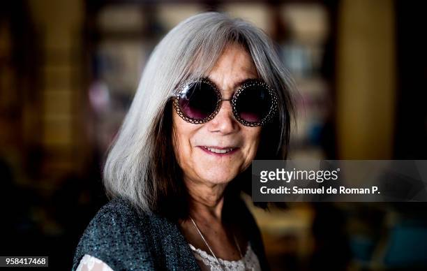 Maria Kodama during a portrait session in Madrid on May 14, 2018 in Madrid, Spain.