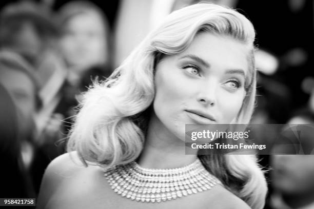 Model Elsa Hosk attends the screening of 'Girls Of The Sun ' during the 71st annual Cannes Film Festival on May 12, 2018 in Cannes, France.