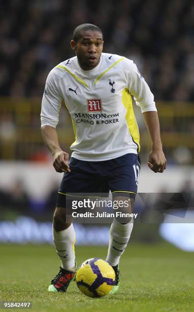 Wilson Palacios of Tottenham Hotspur during the Barclays Premier League match between Tottenham Hotspur and Hull City at White Hart Lane on January...