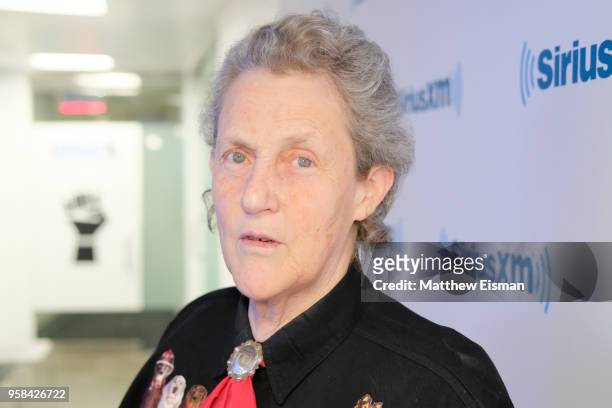 Temple Grandin visits SiriusXM Studios on May 14, 2018 in New York City.