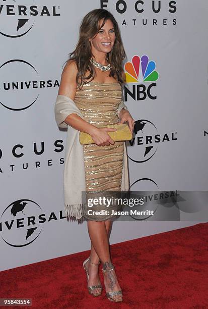 Personality Jillian Michaels arrives at NBC, Universal Pictures And Focus Features Golden Globes After Party held at The Beverly Hilton Hotel on...