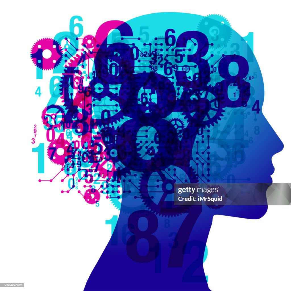 Mind Frame Computer Drawing Computing Mind High-Res Vector Graphic - Getty Images