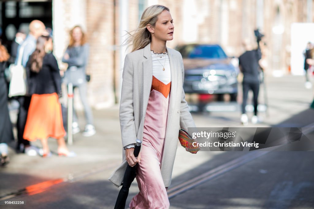 Street Style - Mercedes-Benz Fashion Week Australia 2018