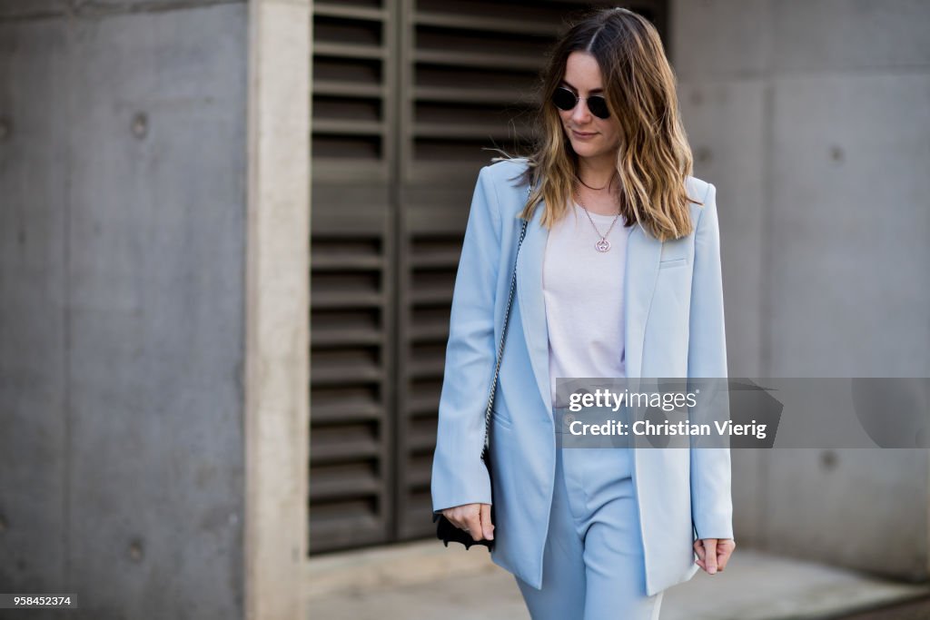 Street Style - Mercedes-Benz Fashion Week Australia 2018