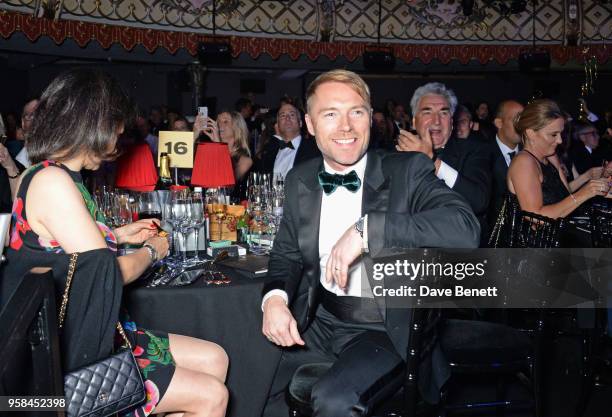 Ronan Keating and Jim Carter attend The Old Vic Bicentenary Ball to celebrate the theatre's 200th birthday at The Old Vic Theatre on May 13, 2018 in...