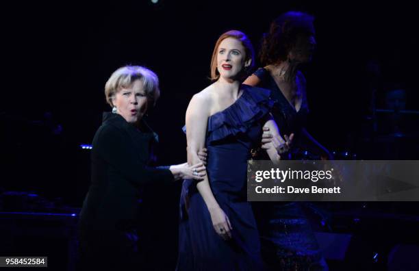 Imelda Staunton, Rosalie Craig and Haydn Gwynne attend The Old Vic Bicentenary Ball to celebrate the theatre's 200th birthday at The Old Vic Theatre...