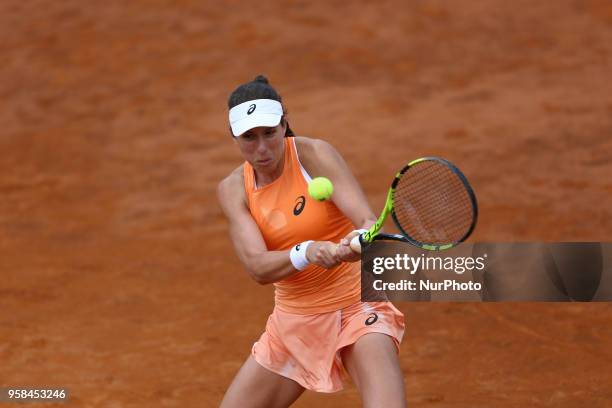 Tennis WTA Internazionali d'Italia BNL First Round Johanna Konta at Foro Italico in Rome, Italy on May 14, 2018