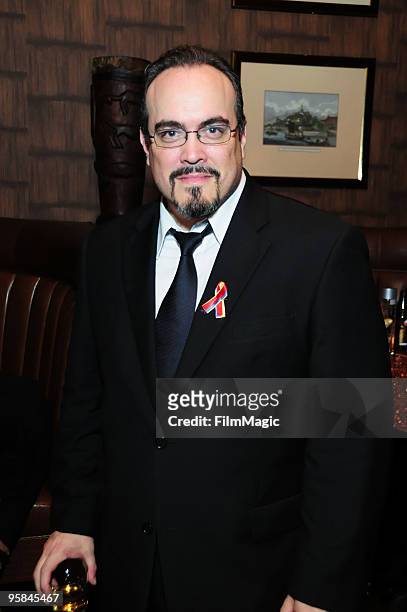 Actor David Zayas attends the 67th Annual Golden Globe Awards official HBO After Party held at Circa 55 Restaurant at The Beverly Hilton Hotel on...
