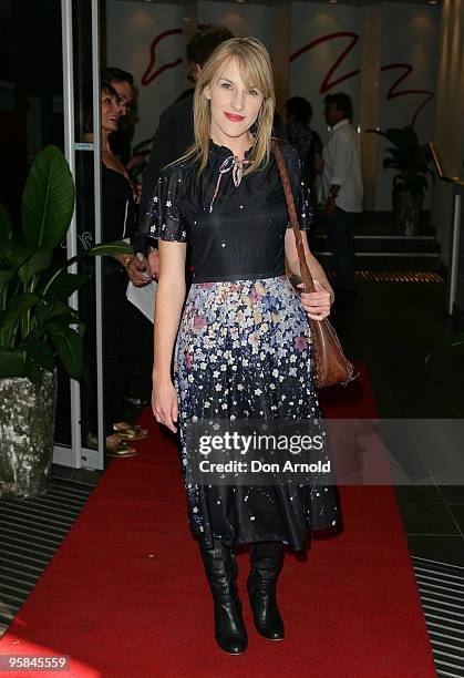 Kate Mulvany arrives at the 2009 Sydney Theatre Awards, rewarding work from the 2009 calendar, at Club Swans on January 18, 2010 in Sydney, Australia.