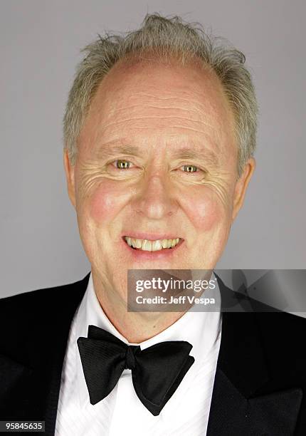 Actor John Lithgow poses for a portrait backstage during the 67th Annual Golden Globe Awards at The Beverly Hilton Hotel on January 17, 2010 in...