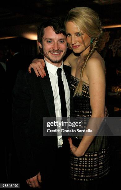 Actors Elija Wood and Diana Agron attend The Art of Elysium's 3rd Annual Black Tie Charity Gala "Heaven" on January 16, 2010 in Beverly Hills,...